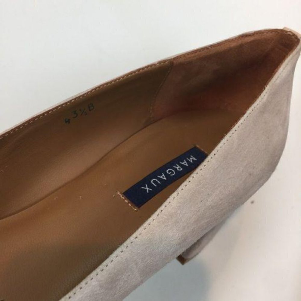 Margaux The Heel Suede Block Heels Sz 12.5 - Picture 11 of 13